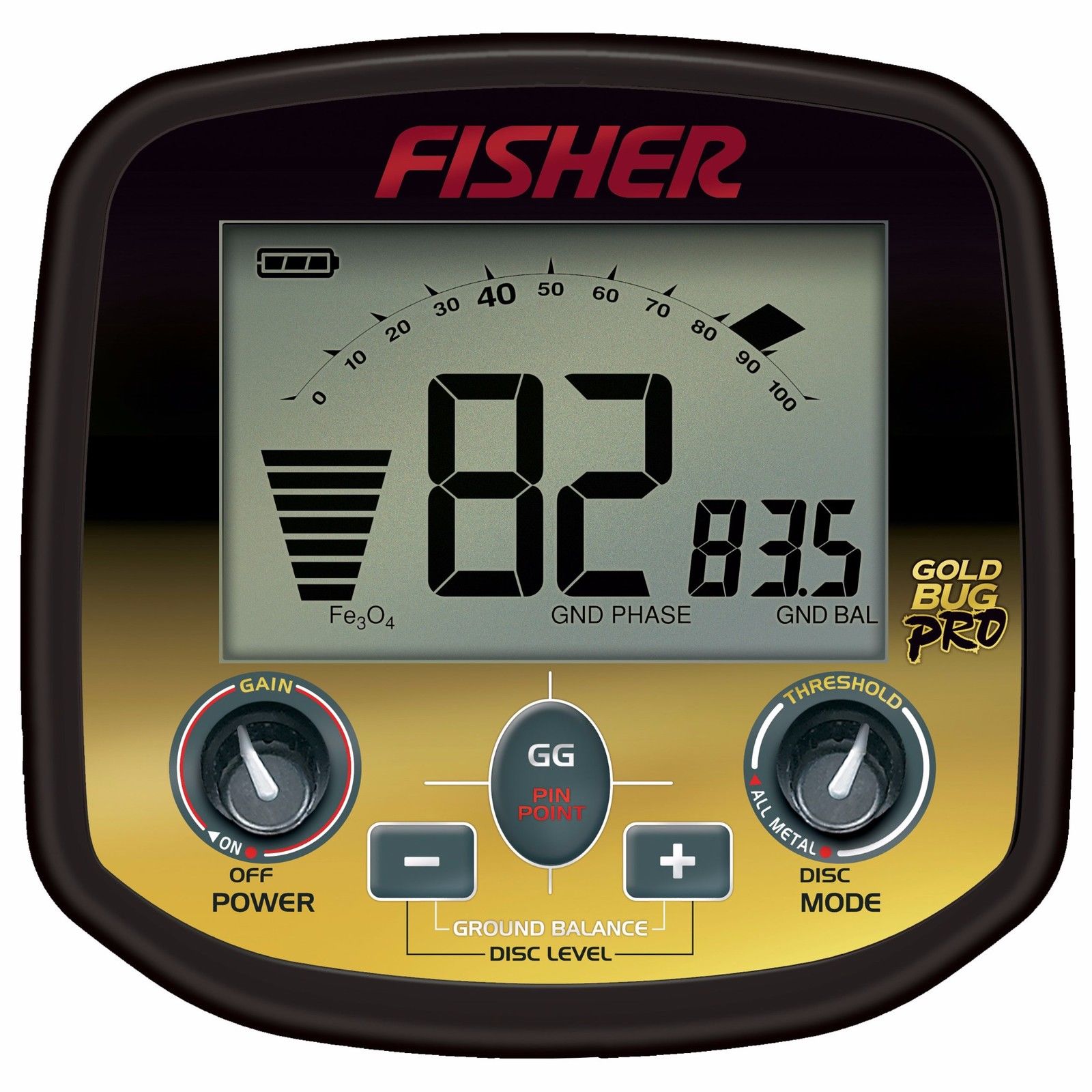 Fisher Gold Bug Metal Detector with 5