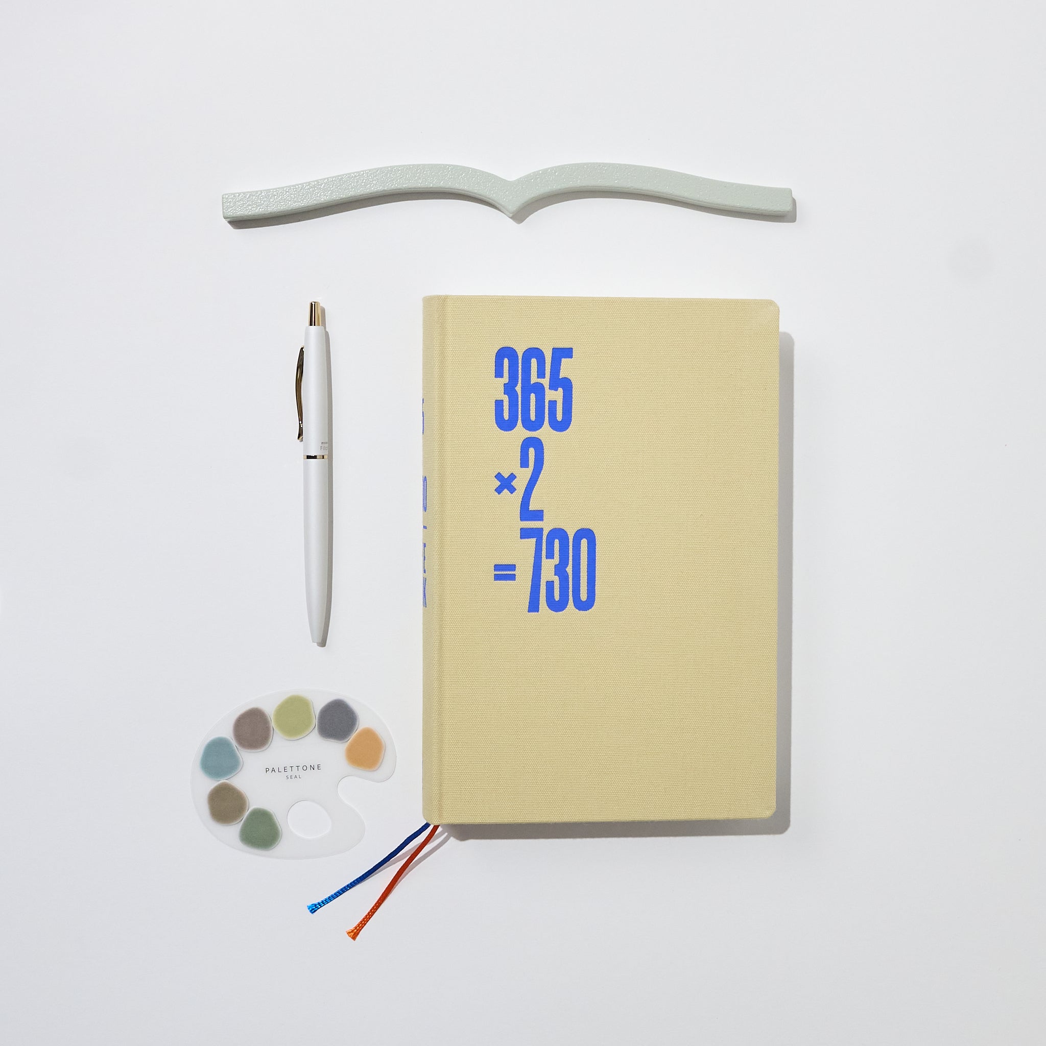 730 Days of Stationery Tea Green Bundle - Premium Japanese Bungu Supplies for Journaling, Scrapbooking & Calligraphy | Perfect for Bullet Journals, Art Projects & Office Use
