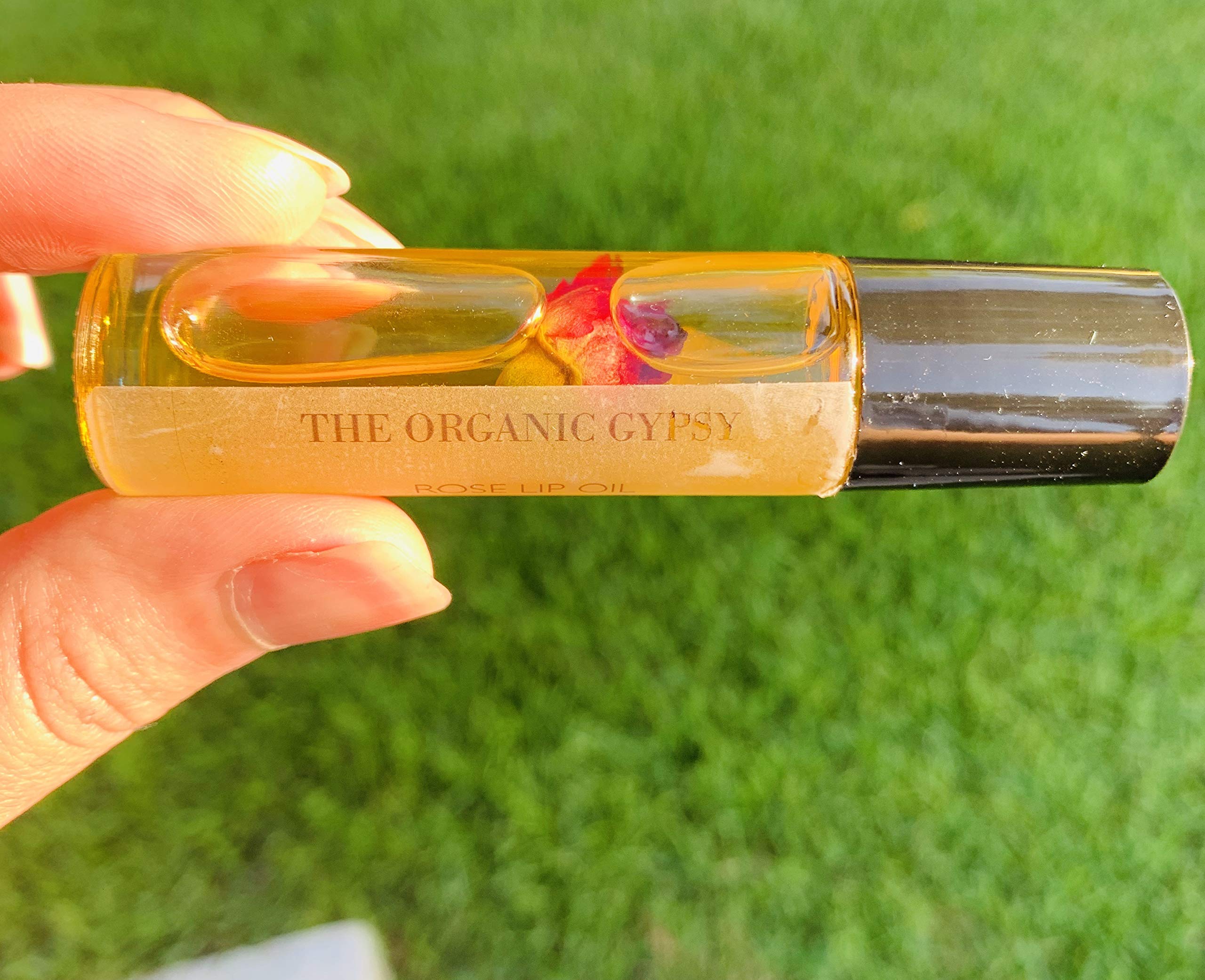 Rose Lip Oil for Dry Lips - Hydrating & Nourishing Lip Treatment with Natural Ingredients | Perfect for Daily Moisture & Night Care