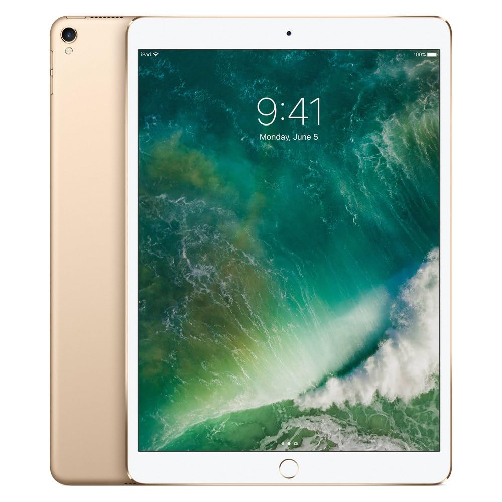 Refurbished Apple iPad Pro 10.5-inch (2017 Model) - 64GB Wi-Fi Tablet in Gold | Perfect for Work, Study & Entertainment