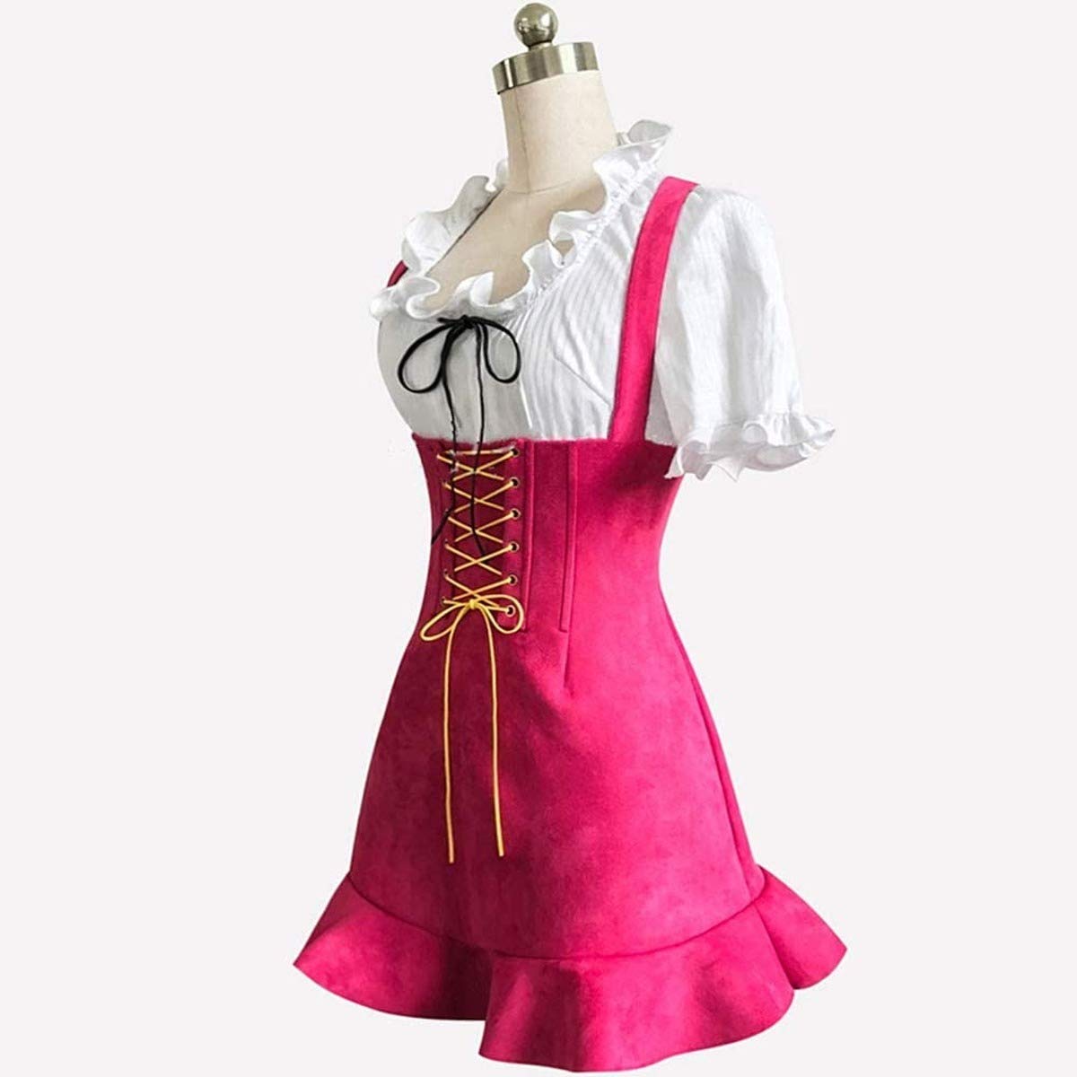 One Piece Nami Cosplay Costume - Anime Red Skirt Dress for Halloween, Cosplay Events & Anime Conventions