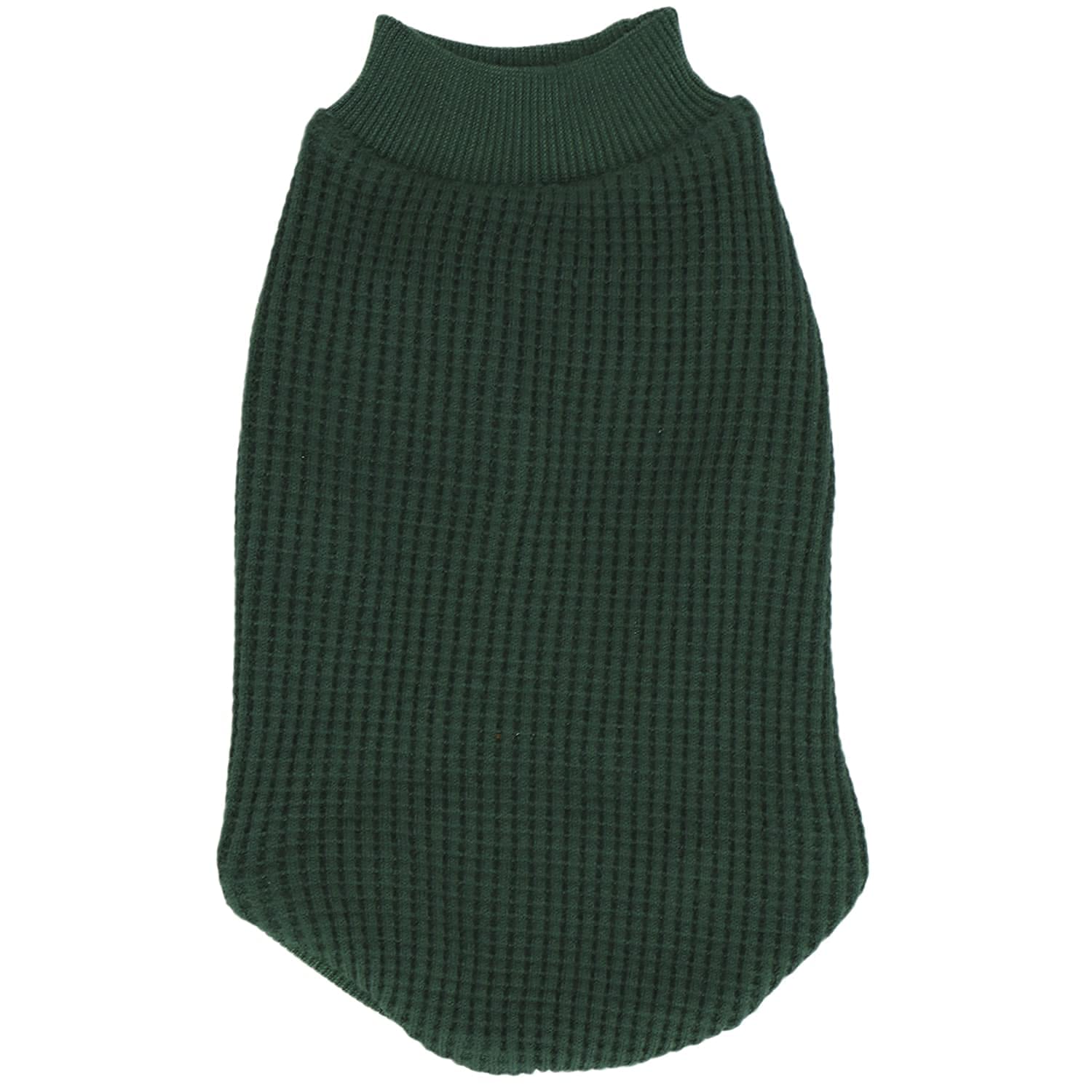 LOPHIPETS Lightweight Dog Sweaters for Small Dogs - Puppy Chihuahua Yorkie Clothes, Soft & Comfortable Pet Apparel in Atrovirens Green, Size XL - Perfect for Winter Walks & Indoor Coziness