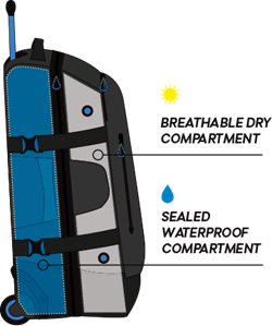Stahlsac 27-Inch Steel Wheeled Luggage Bag - Durable & Lightweight Suitcase for Travel, Business Trips & Vacations