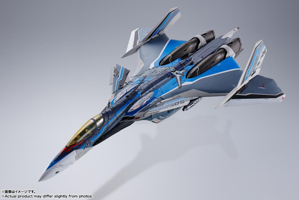 Bandai DX Chogokin VF-31AX Kairos Plus Hayate Immerman Custom Action Figure - Macross Delta Movie Edition | Collectible Anime Mecha Model for Display & Play | Perfect for Anime Fans & Model Collectors