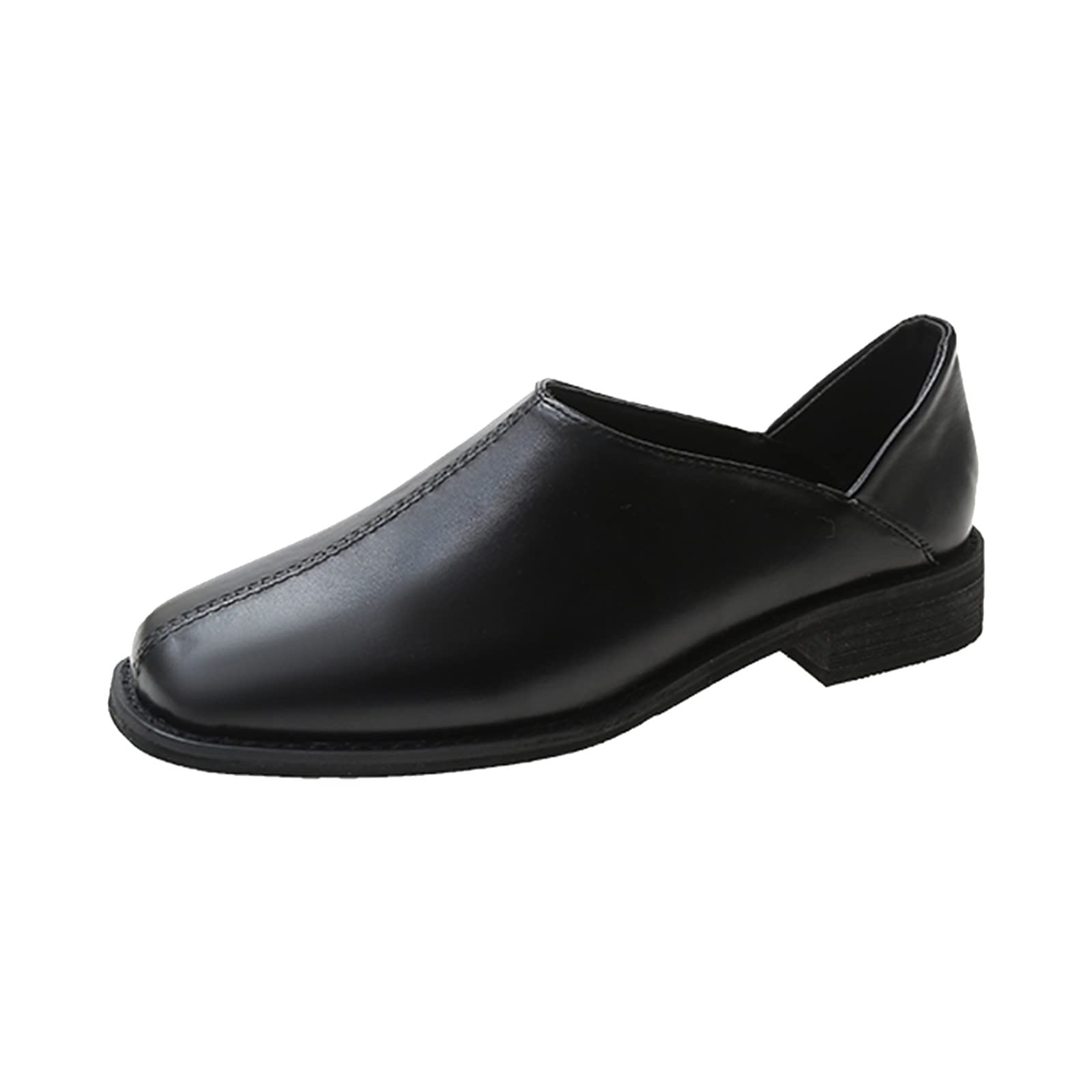 Retro Women's Slip-On Casual Shoes - Breathable Spring Loafers for Women & Girls Under 14 | Comfortable Everyday Walking Shoes for School, Work & Outings
