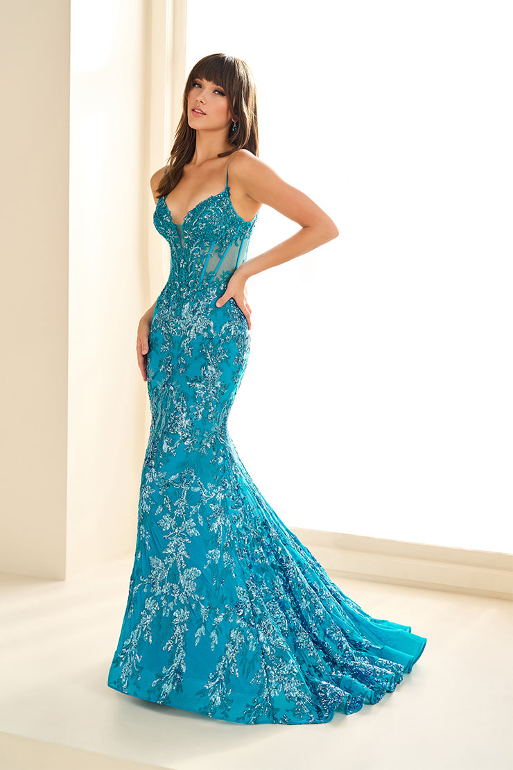 Ellie Wilde EW36003 Elegant Prom Dress - Perfect for Homecoming, Formal Dances & Special Occasions