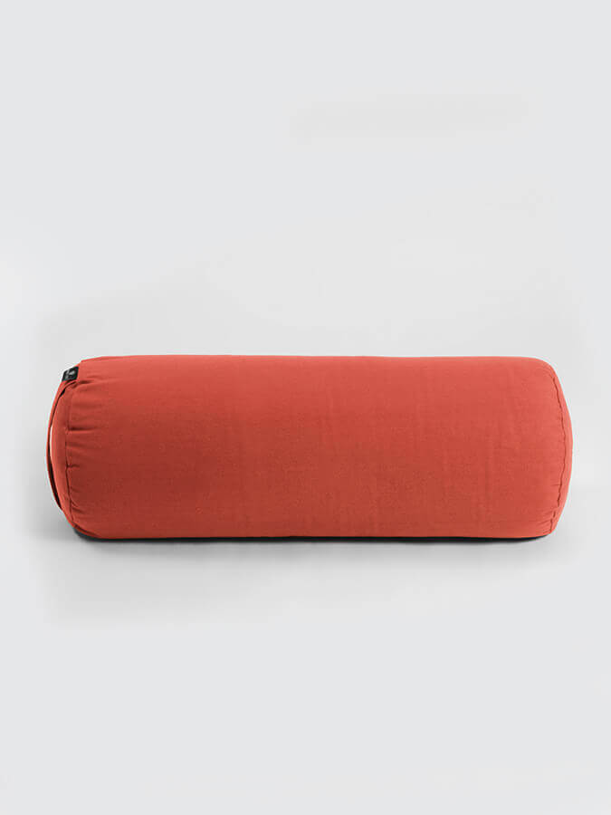 Organic Cotton Buckwheat Meditation Bolster Cushion for Yoga & Zen Relaxation - Perfect for Yoga Studios, Home Meditation & Stress Relief