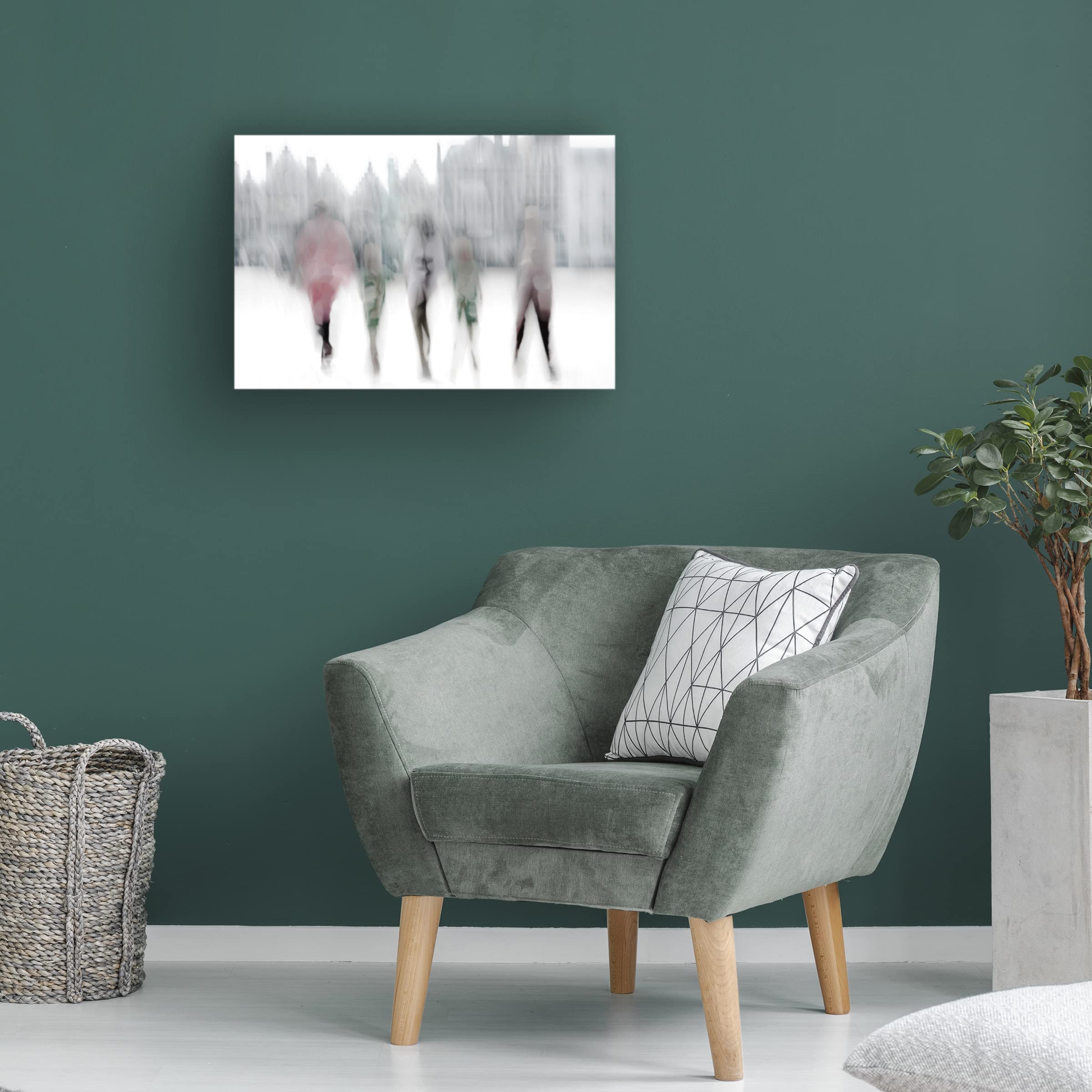 Gilbert Claes 'Ghostown' Canvas Art Print - Premium Trademark Fine Art for Home & Office Decor | Perfect for Living Room, Bedroom & Gallery Walls