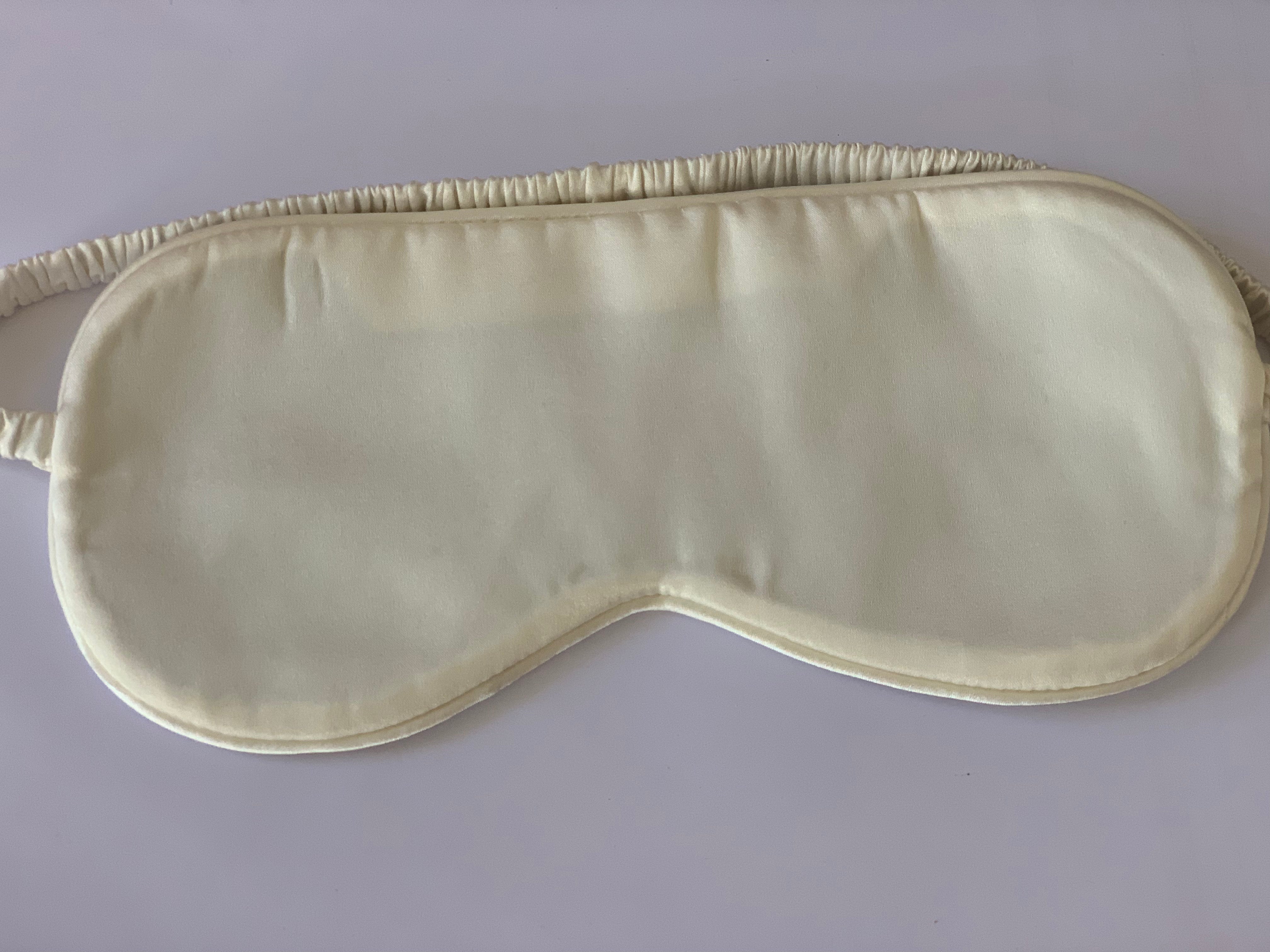Luxury Silk Sleep Mask for Women & Men - 100% Mulberry Silk Eye Cover for Better Sleep, Travel & Relaxation - Perfect for Nighttime, Naps & Airplane Flights