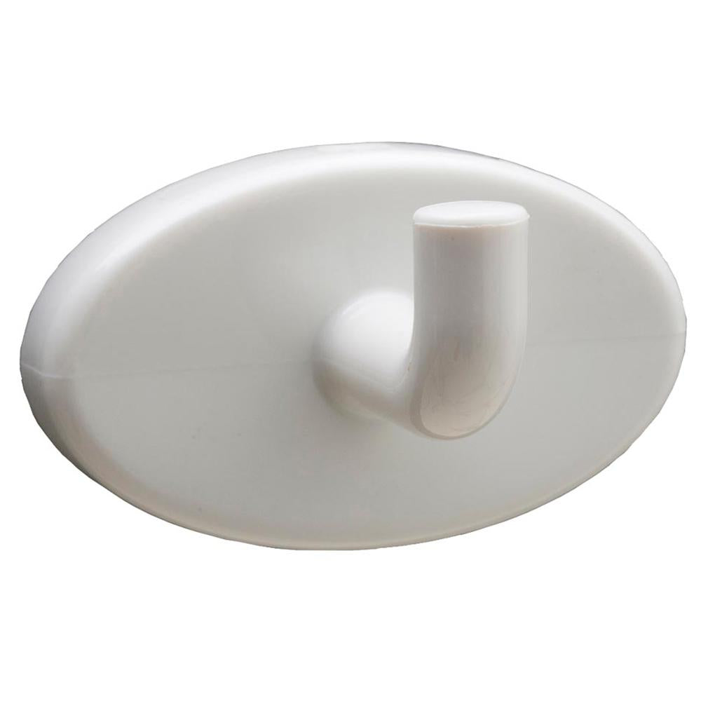 Bobrick B5116 Single Surface Mounted Glossy Clothes Hook - Durable Wall Hook for Coats, Jackets & Bags in Bathrooms, Lockers & Entryways