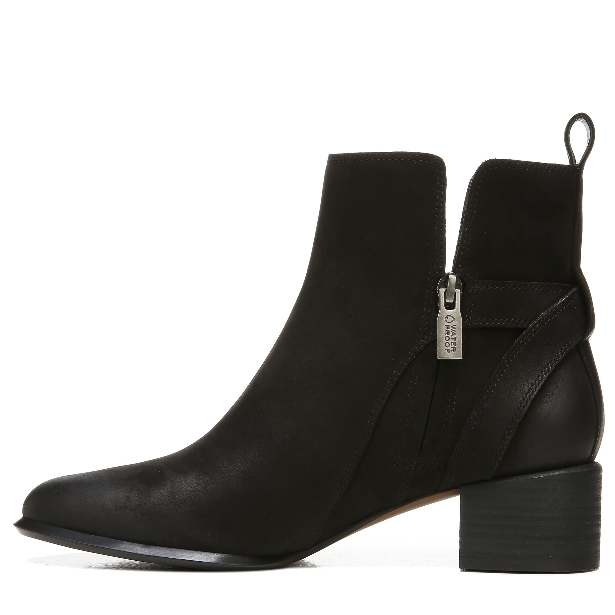 Vionic Women's Sienna Black Bootie 7.5 M US - Comfortable Ankle Boots for Walking, Work & Casual Outfits