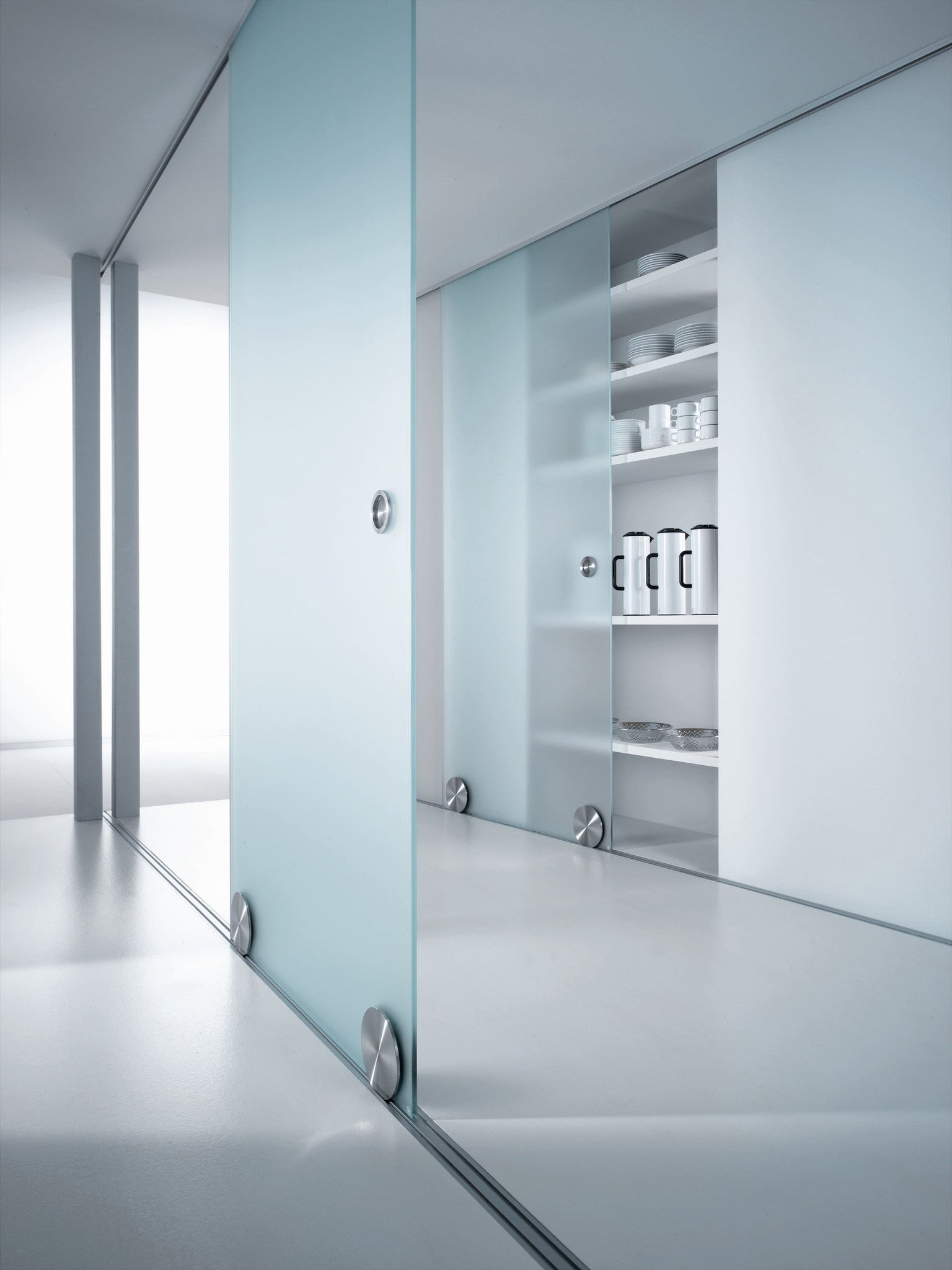 Astec Fitting B.400 Sliding Door Hardware Kit - Smooth Gliding Barn Door Track System for Home & Office - Perfect for Bedrooms, Closets, and Room Dividers