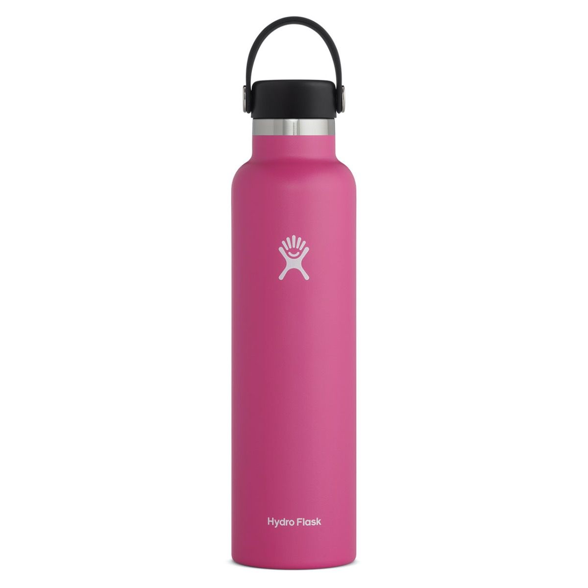 Hydro Flask Standard Mouth Water Bottle with Flex Cap - 24 oz Insulated Stainless Steel for Hiking, Gym & Outdoor Activities