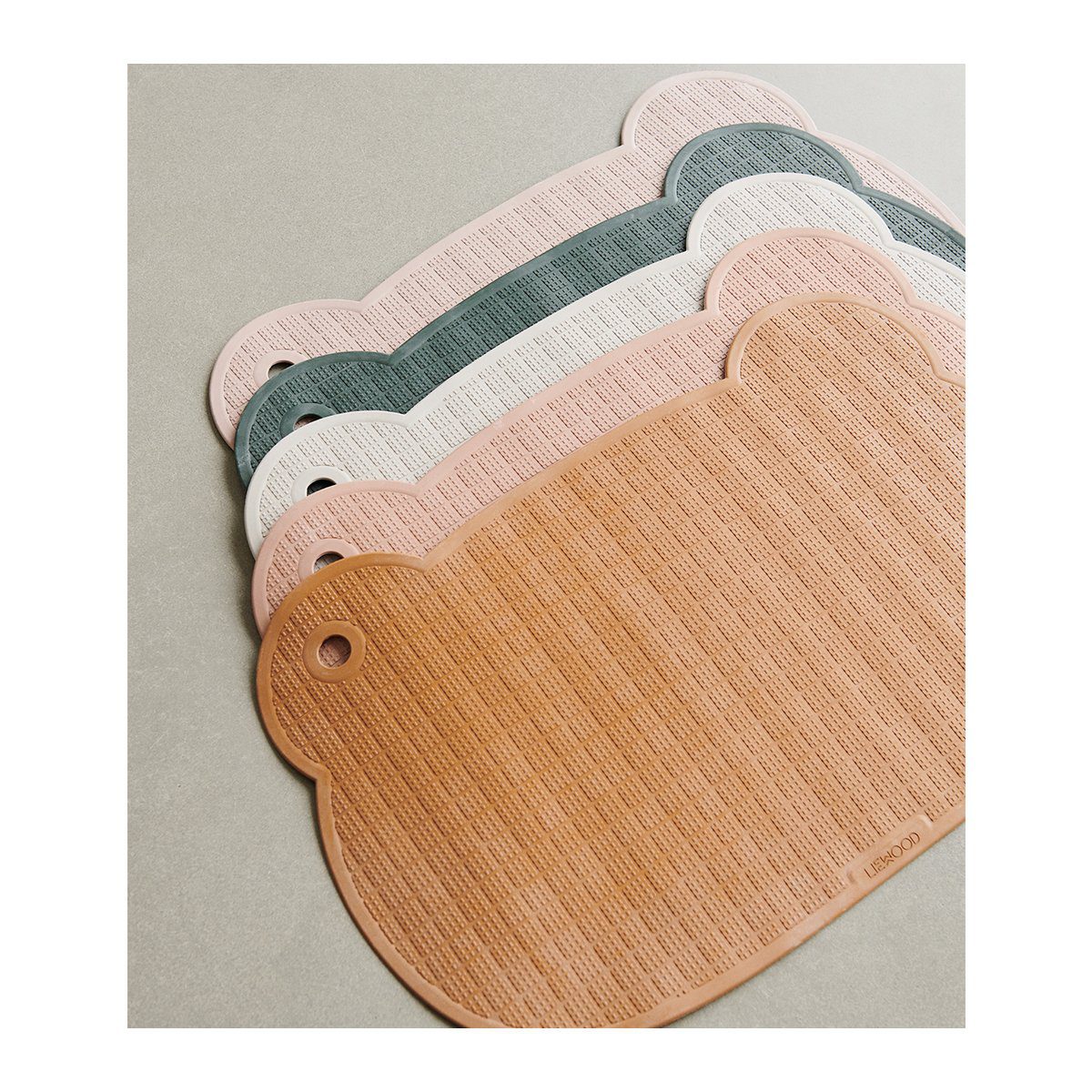 LIEWOOD Sailor Bath Mat with Mr Bear Sandy Design - Non-Slip Absorbent Bathroom Rug for Kids & Adults - Perfect for Bathroom, Nursery, and Beach House Decor