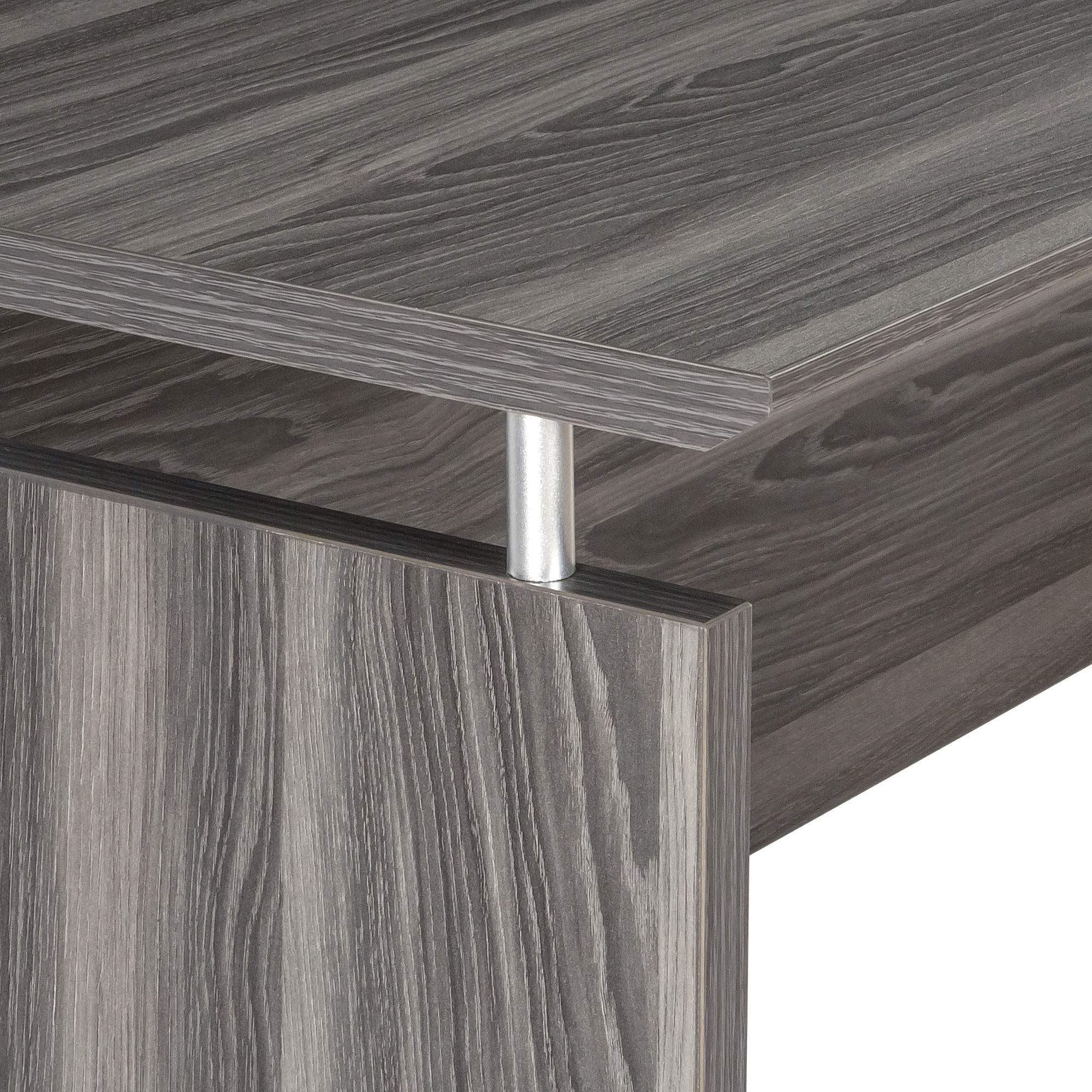 Safco Products Medina Modern Office Executive Credenza Desk, 72