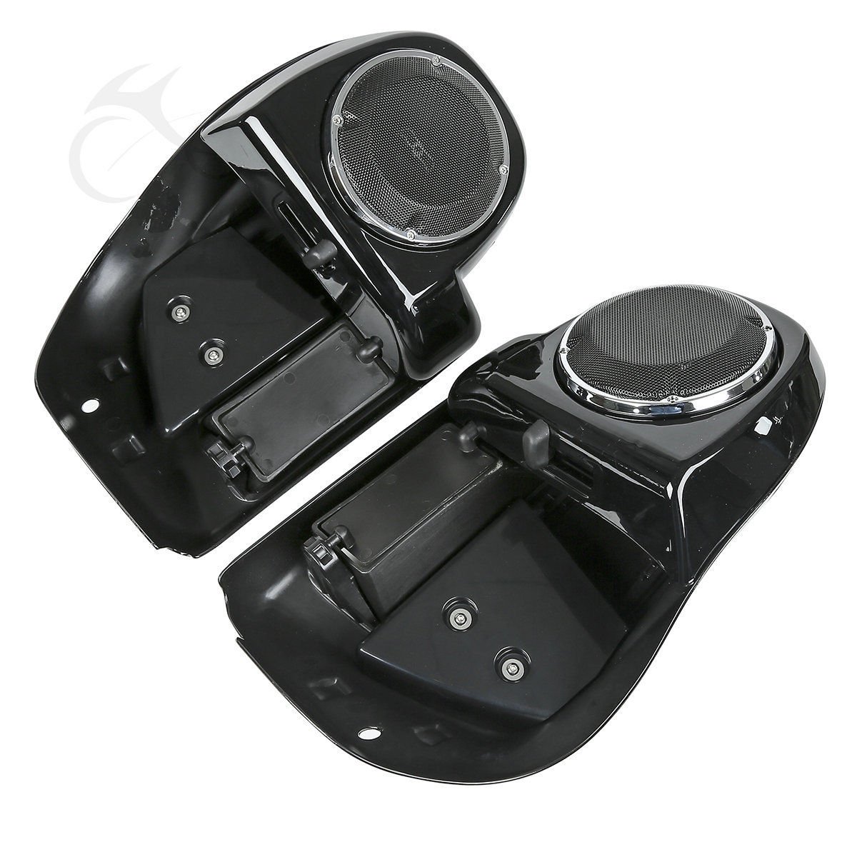 XFMT Motorcycle Lower Vented Leg Fairing with 6.5