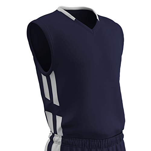 Navy, White