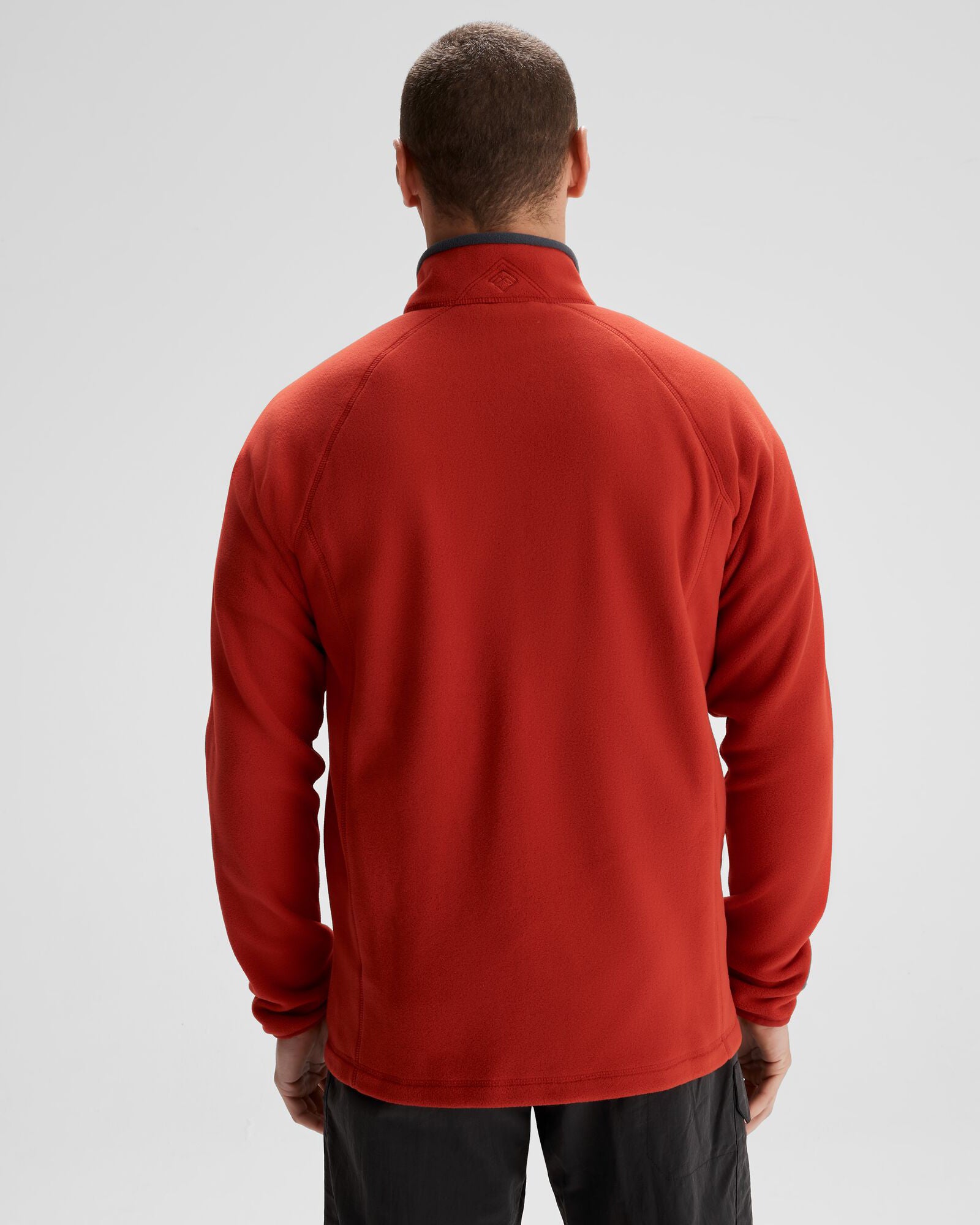 Men's Ridge 100 PrimaLoft Bio Fleece Jacket - Lightweight Warm Winter Coat for Hiking & Outdoor Activities (Spicy Chilli Pepper)