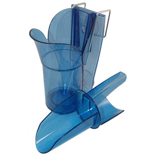 Royal Industries SAF-T-ICE TOTE SCOOP System - 12-16 oz Ice Scoop for Commercial Use, Bars, Restaurants & Food Service