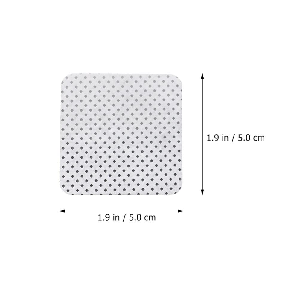 2 Pack Nail Polish Remover Wipes & Eyelash Glue Cleaning Pads - Gentle Non-Woven Cotton Cloths for Nail Care & Lash Extension Maintenance - Perfect for Salon, Home Use & Travel Beauty Essentials