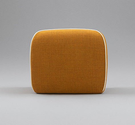 Joe Colombo Crossed Pouf - Modern Stylish Ottoman for Living Room, Bedroom & Lounge - Perfect Footrest, Extra Seating & Decorative Accent