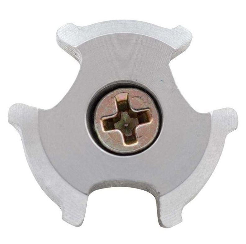 AlumiBite Star Cleat - Size 10 Puck - Heavy-Duty Aluminum Cleats for Boats, Docks & Marine Applications - Secure Non-Slip Traction for Wet Surfaces