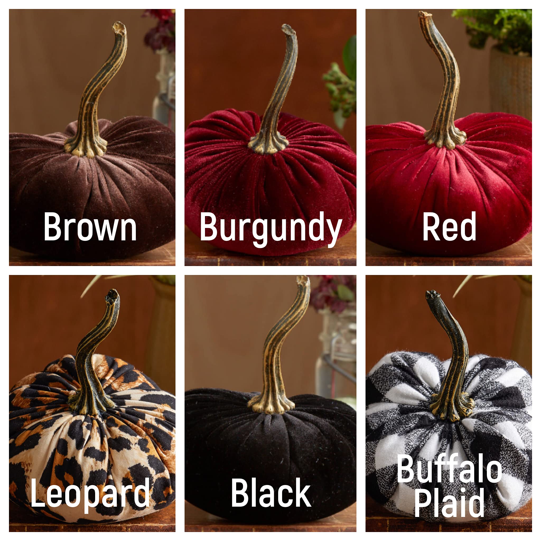 24-Pack Small Velvet Pumpkins - Bulk Wholesale Fall Decor | Handmade Home Decor for Thanksgiving, Autumn Table Centerpiece & Seasonal Display