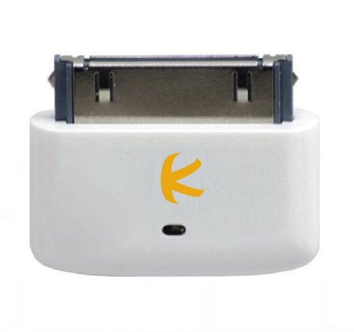 KOKKIA i10s Luxurious White Bluetooth Transmitter for iPod iPhone iPad - MFi Certified Apple Accessory for Car, Home & Wireless Audio Streaming