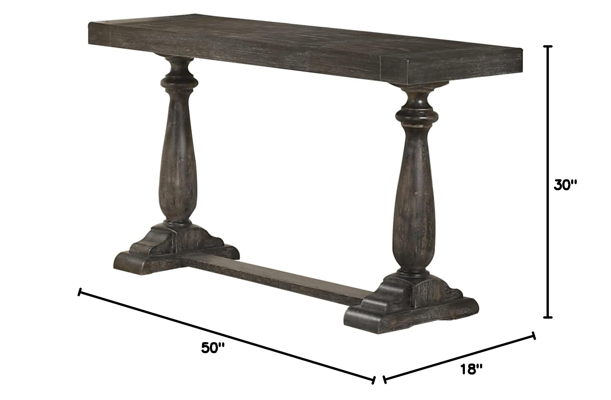 Best Transitional Living Room Sofa & Console Table Set - Modern Gray Furniture for Home Decor | Perfect for Small Spaces, Apartments & Cozy Living Rooms