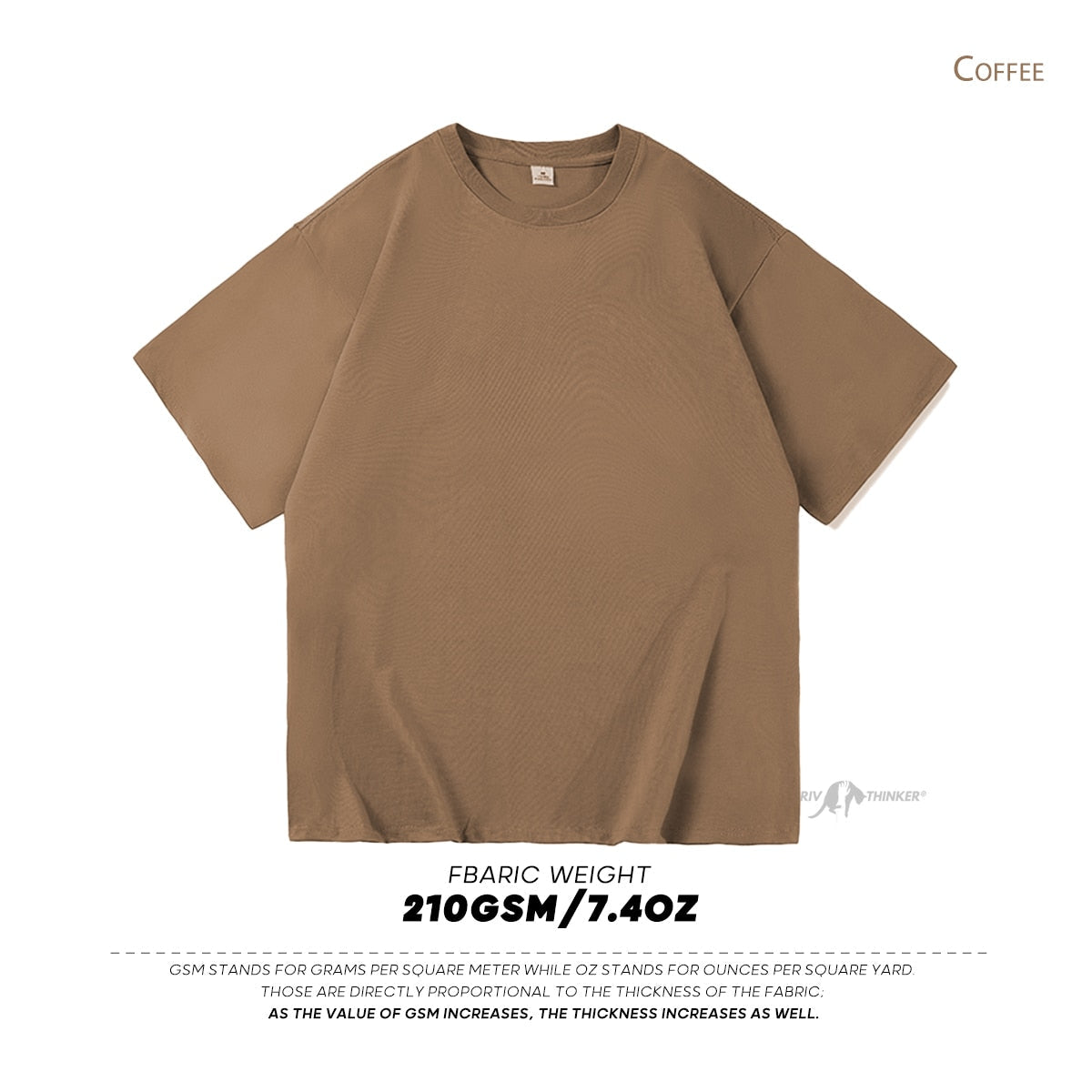 Antonio's Oversized Casual Cotton T-Shirt for Men & Women | Soft & Comfortable Relaxed Fit Tee | Perfect for Lounge, Travel & Everyday Wear