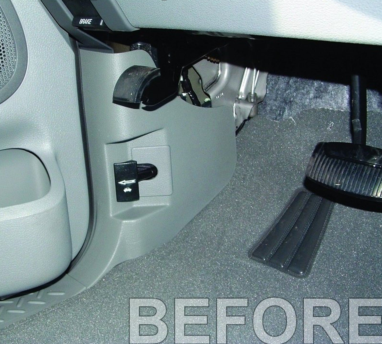 Q-Logic Custom Kick Panel Speaker Mount Pods for Ford F150 Regular/Super Cab & Crew, Lincoln Mark LT - 6.5