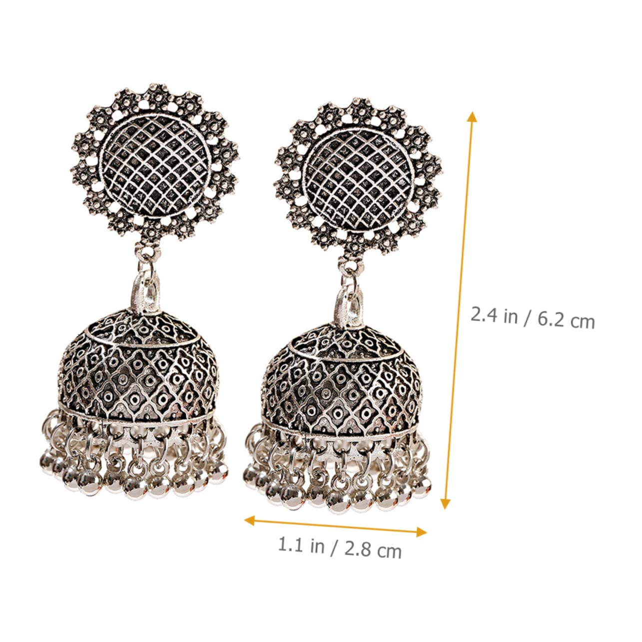 2 Pairs Fashion Hoop Earrings for Women - Alloy Circle Pendant Earrings - Trendy Miss Decor Jewelry for Daily Wear, Parties & Gifts