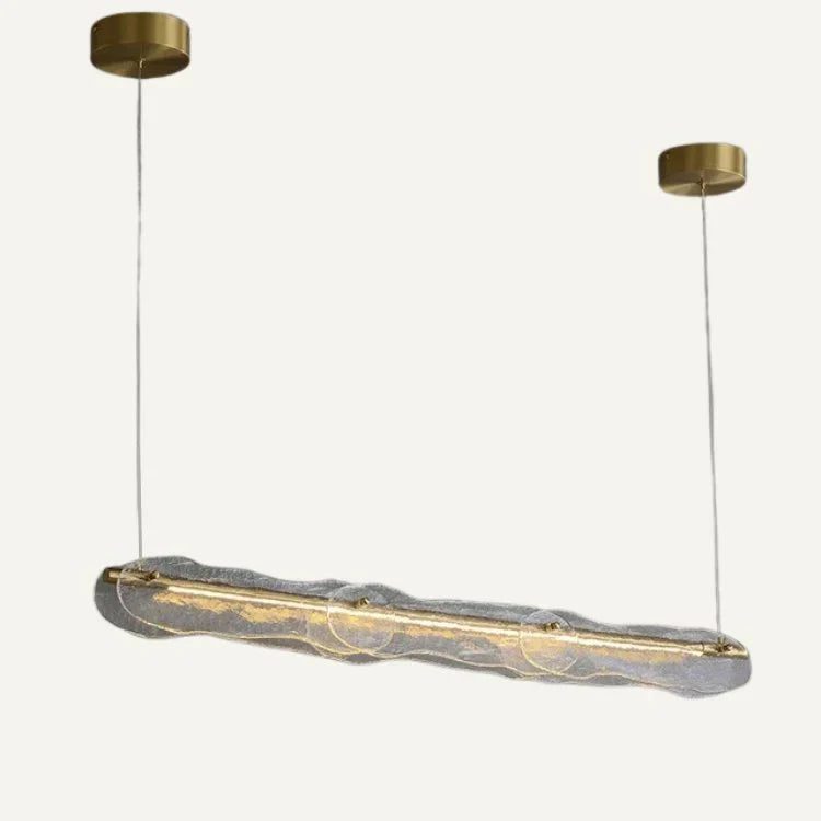 Alda Pendant Light - Modern Scandinavian Glass Hanging Lamp for Dining Room, Kitchen Island & Bedroom Lighting