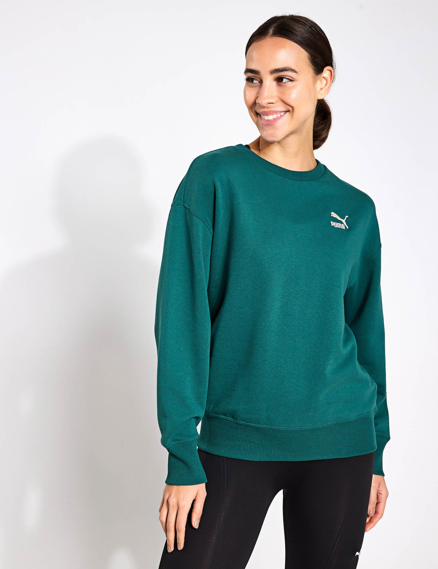 BETTER CLASSICS Relaxed Crew Neck T-Shirt - Soft Cotton Casual Tee for Men & Women | Cold Green | Perfect for Everyday Wear, Lounge & Outings