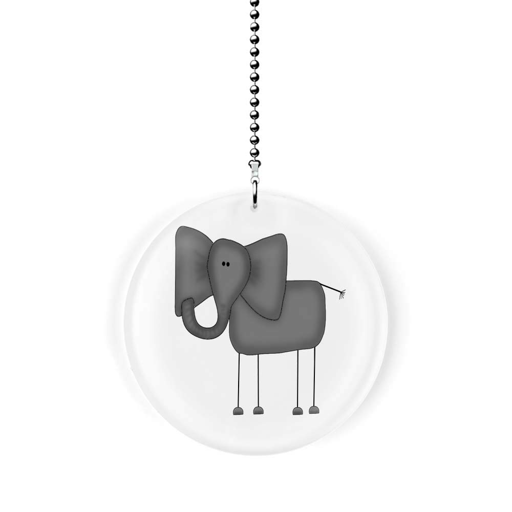 Funny Elephant Fan Light Pull Chain - Cute Animal Ceiling Fan Switch for Kids Room, Nursery & Home Decor - Perfect for Bedroom, Living Room & Playroom