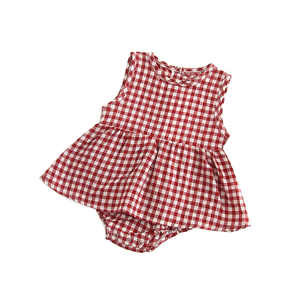 Newborn Baby Girl Floral Romper Dress - Sleeveless Jumpsuit & Bodysuit for Summer Outfits | Perfect for Photoshoots, Parties & Casual Wear