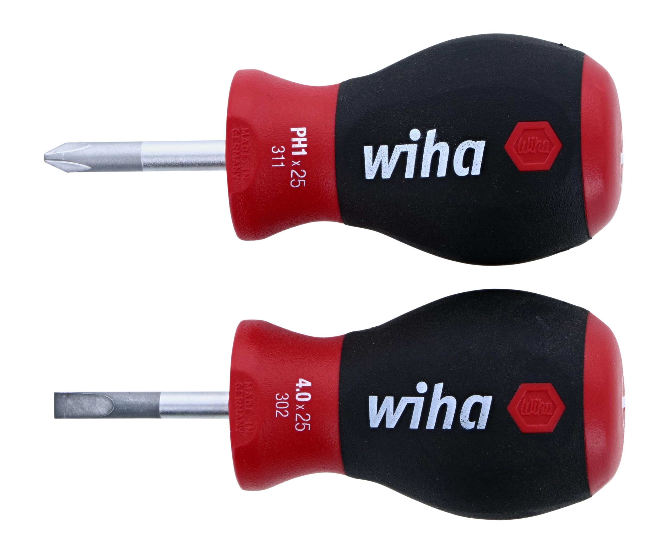 Wiha 31190 Stubby Screwdriver Set - 5/32