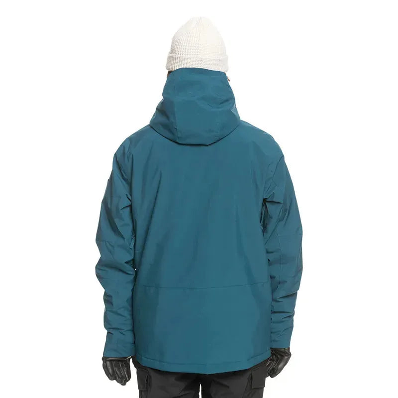 Quiksilver Mission Snow Jacket - Waterproof & Insulated Winter Coat for Men - Perfect for Skiing, Snowboarding & Outdoor Adventures