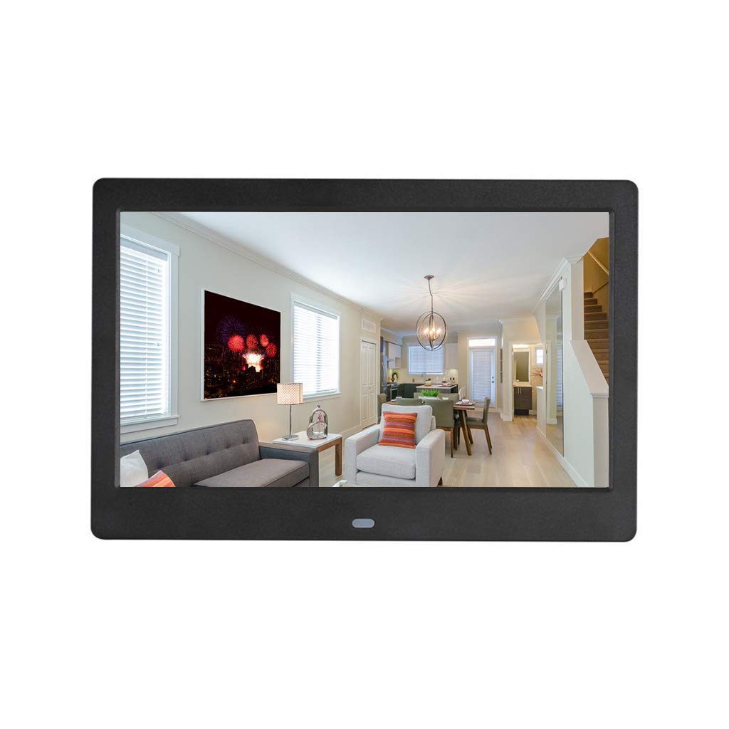 10 Inch High-Definition LED Digital Photo Frame - Electronic Picture Album with Clock & Calendar for Family, Wedding, Birthday | Perfect Gift & Advertising Display for Home & Office Decor