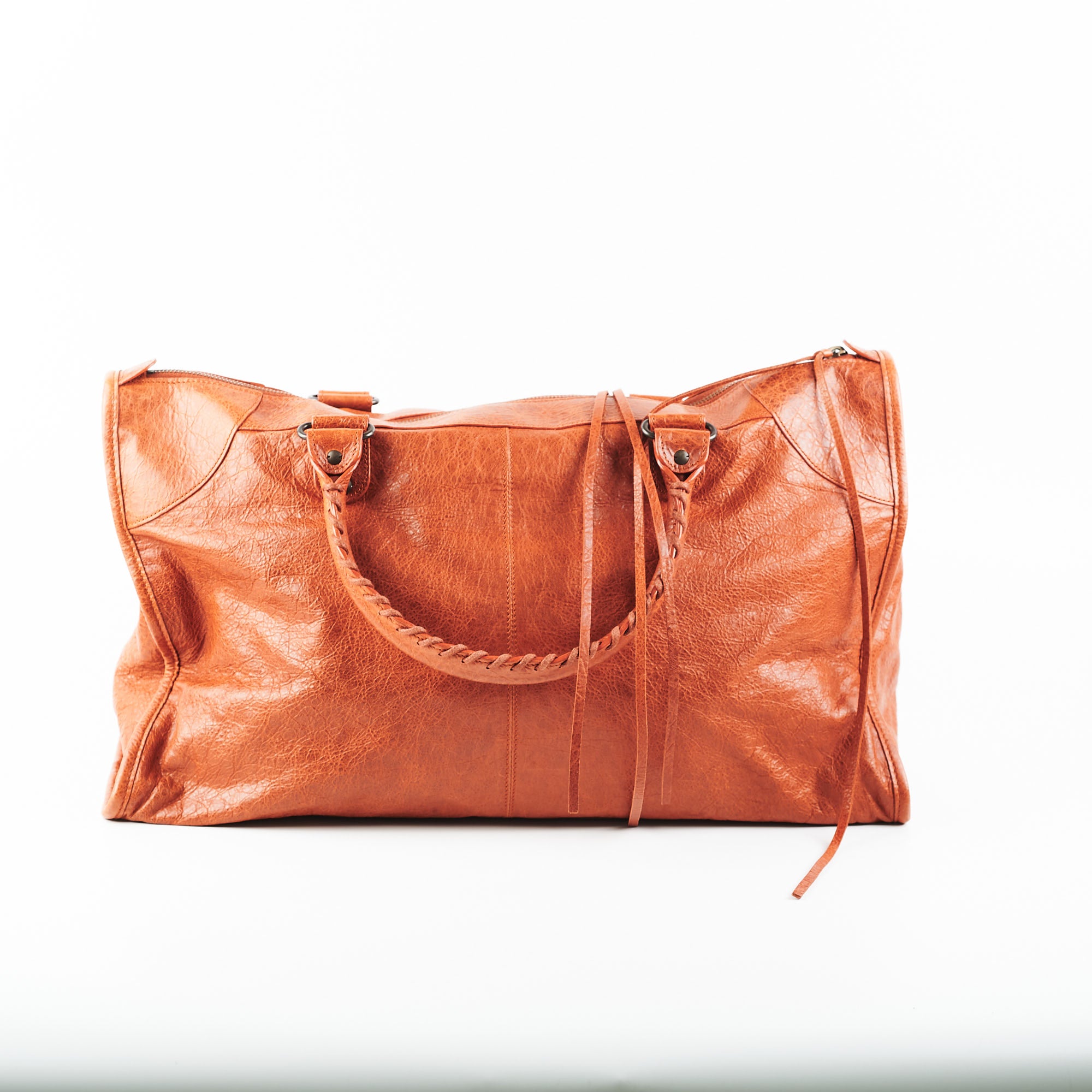 Balenciaga Large City Brown Leather Handbag for Women - Stylish Tote Bag for Work, Travel & Everyday Use