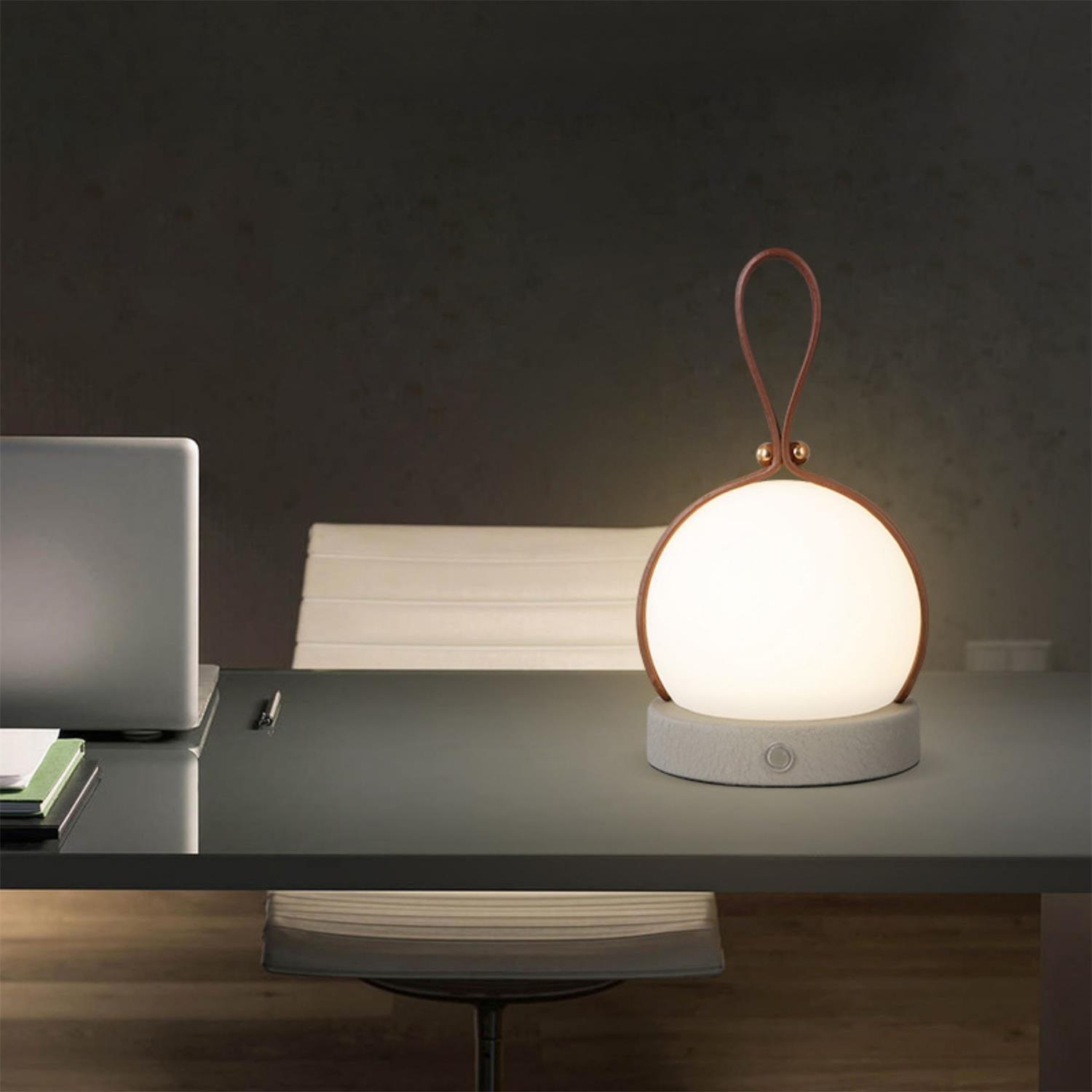 Bola Lantern with Built-in Battery - Portable Table Lamp for Camping, Outdoor, and Home Decor