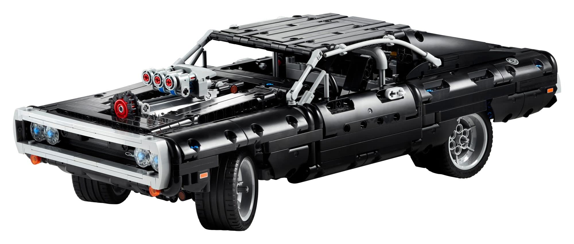 LEGO Technic 42111 Fast & Furious Dom's Dodge Charger R/T 1970 Model Building Kit (1077 Pieces) - 2020 New Edition - Perfect for Car Enthusiasts & Movie Fans, Great Gift for Birthdays & Holidays