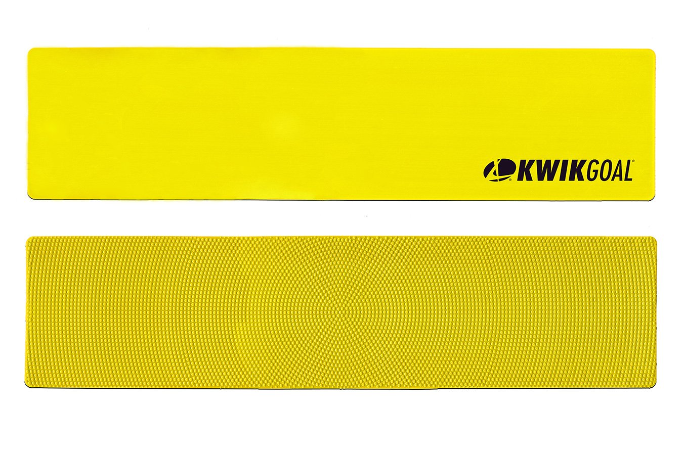 Kwik Goal Flat Rectangle Soccer Field Markers - 10 Pack - Durable Cones for Training, Drills & Games - Perfect for Soccer, Football, Lacrosse Practice