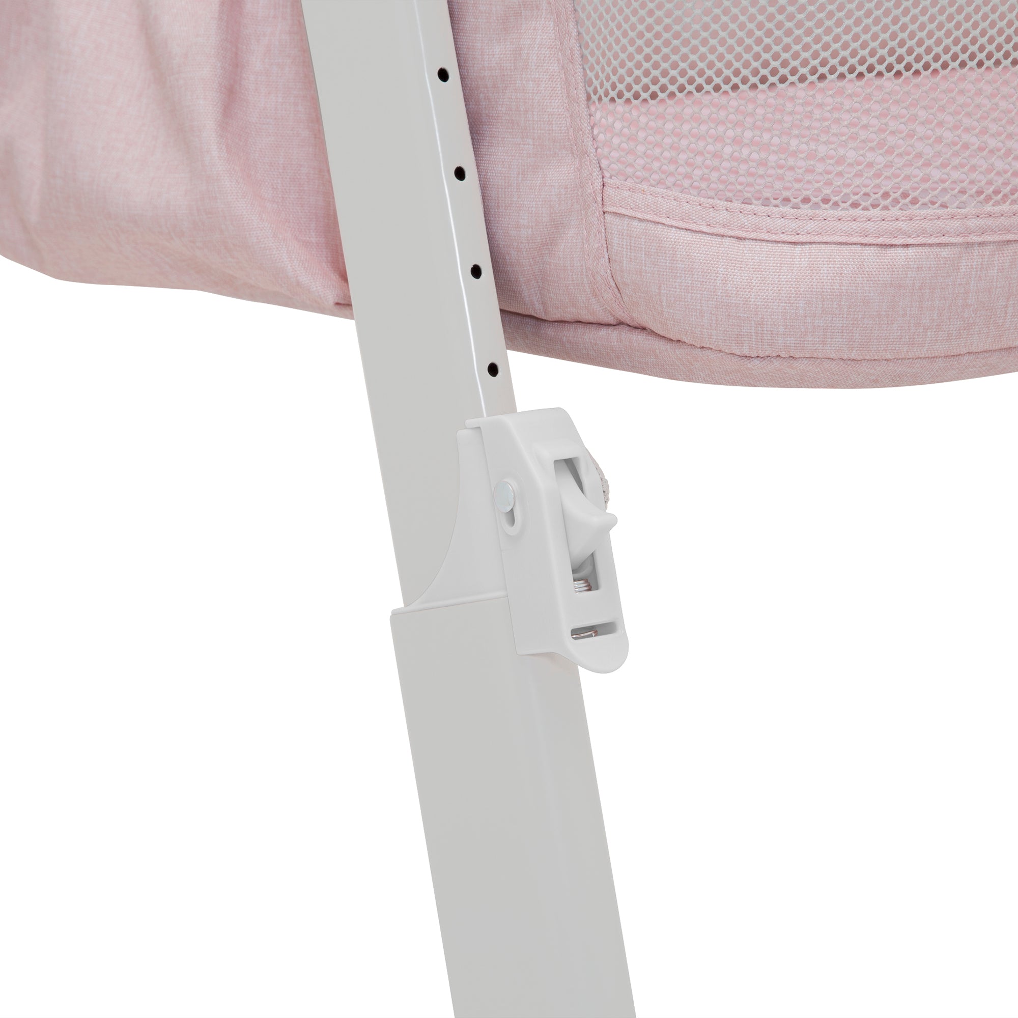 BabyGap Whisper Bedside Bassinet - Portable Crib for Newborns & Infants | Lightweight, Breathable Mesh Design | Perfect for Nursery, Bedroom & Travel Use