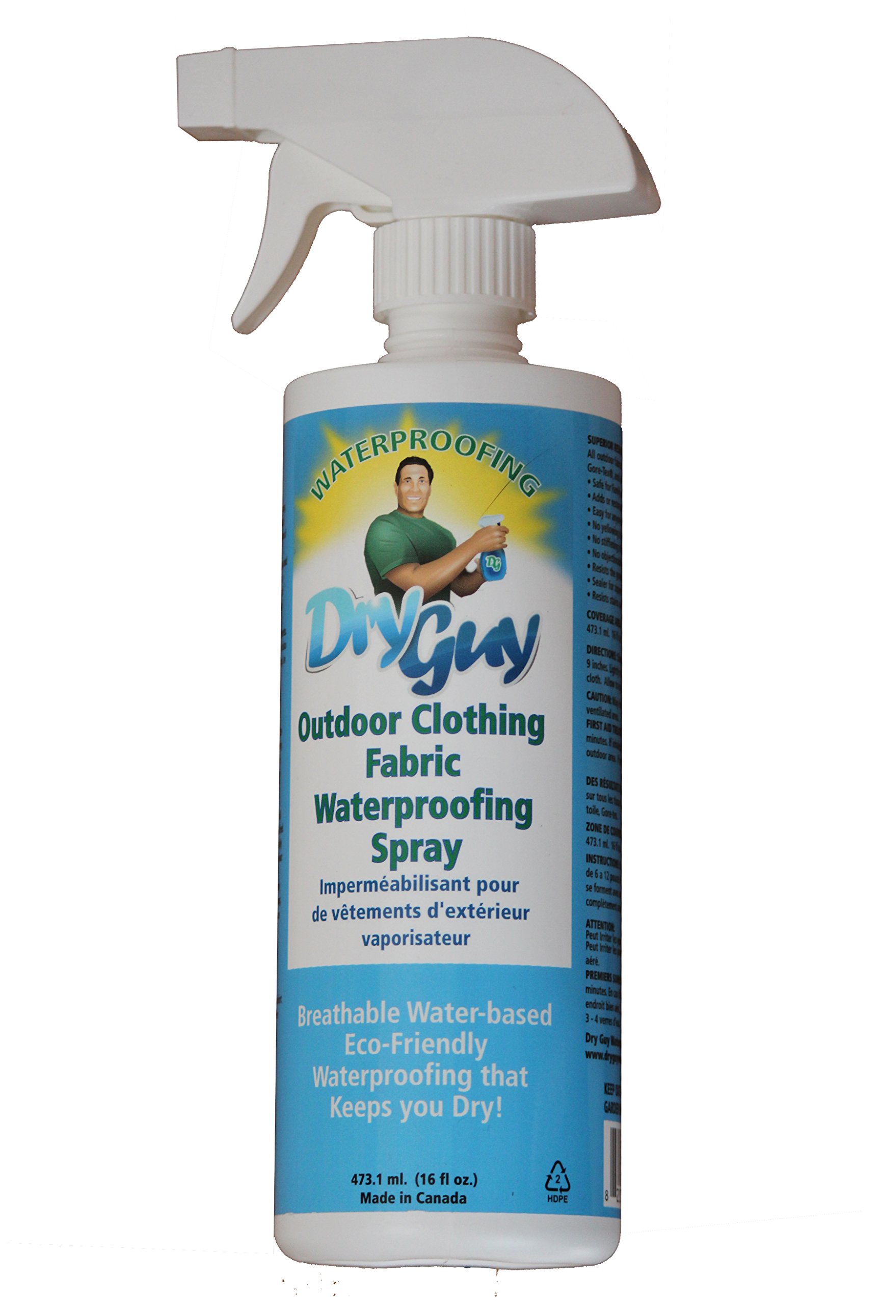 Waterproofing Spray for Outdoor Clothing Fabrics - Durable Water Repellent Treatment for Jackets, Tents & Gear - Ideal for Hiking, Camping & Rainy Weather