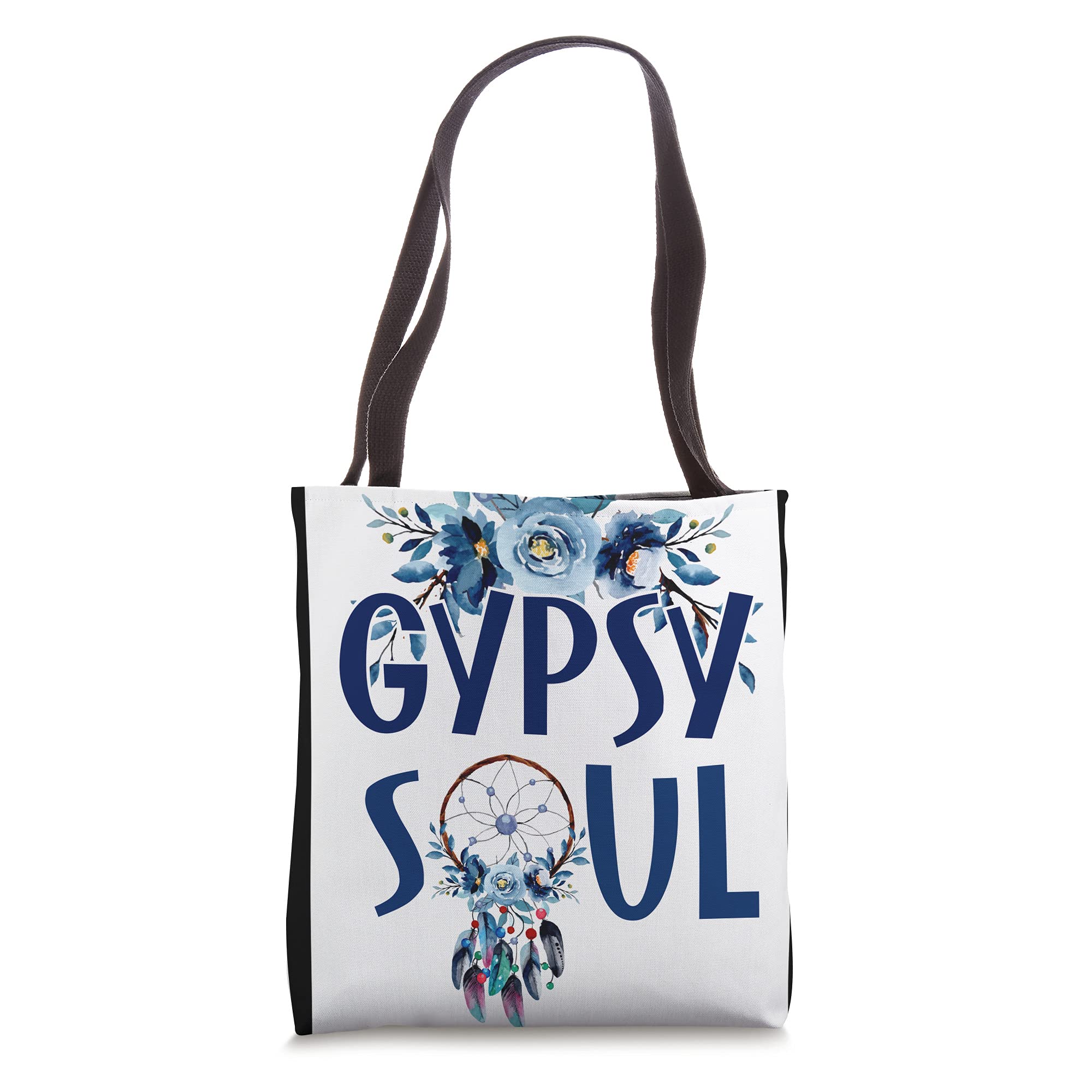 Stylish Gypsy Soul Tote Bag for Women - Boho Chic Large Shoulder Bag - Perfect for Beach, Travel, Shopping & Everyday Use