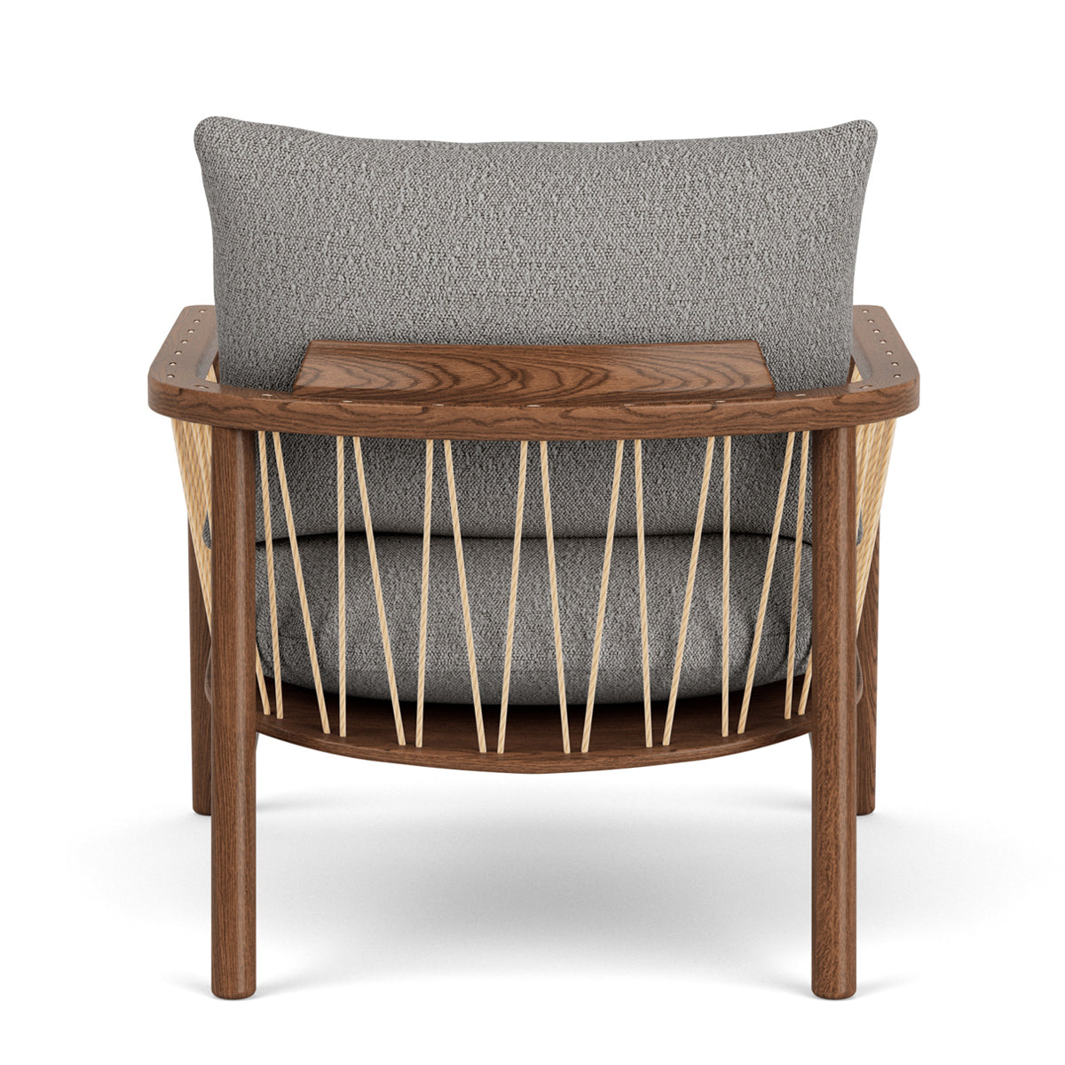 Enzo Boucle Armchair - Modern Velvet Upholstered Accent Chair for Living Room, Bedroom & Office - Stylish Comfortable Seating for Home Decor