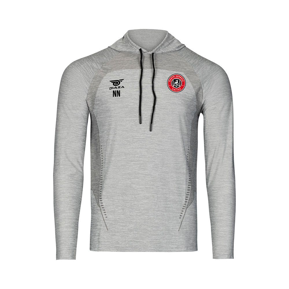 North Georgia Suba Hooded Long Sleeve Sweatshirt for Men & Women - Cozy Fleece Pullover for Outdoor Activities, Camping, and Casual Wear
