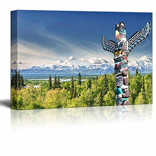 Totem Wood Pole