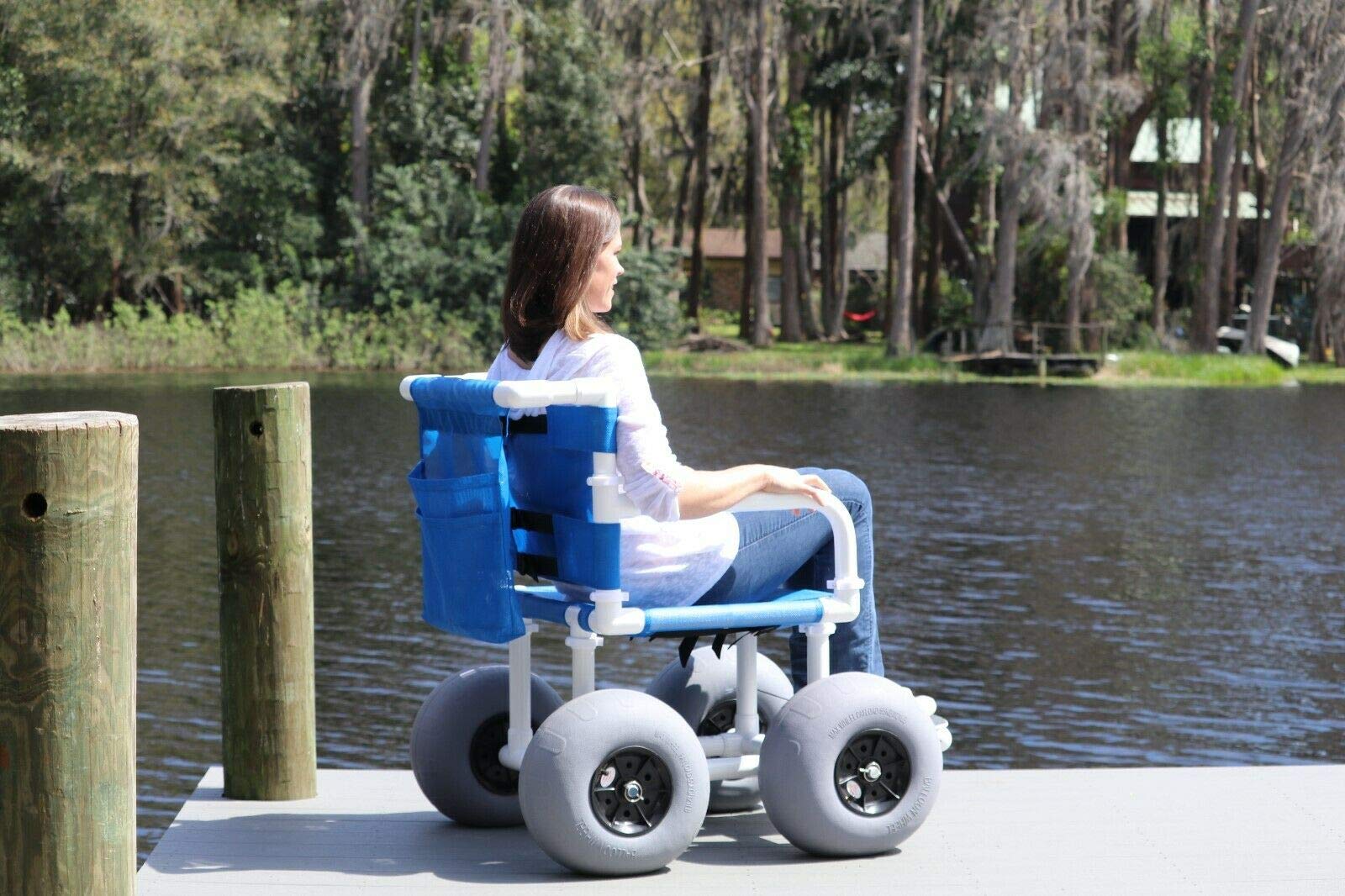 WC-1 Beach Wheelchair with 12